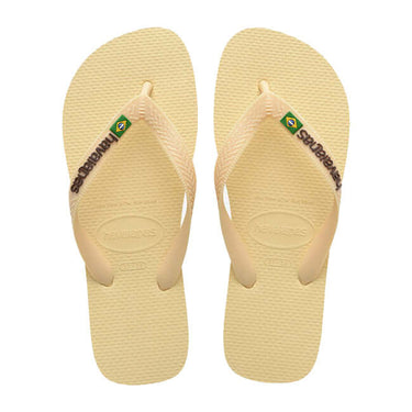 Havaianas Brasil Logo Buttercream by Havaianas - Timeless Look with comfort, quality and modern style