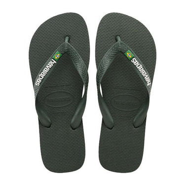 Havaianas Brasil Logo Green Olive by Havaianas - Heritage Style with comfort, quality and modern style