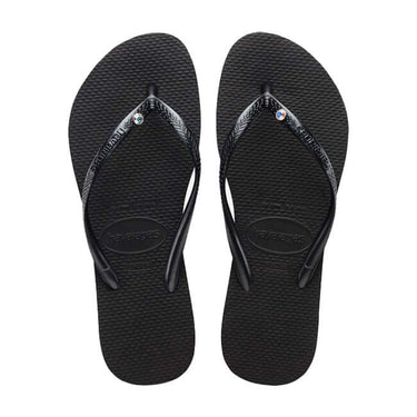 Havaianas Slim Crystal SW II Black by Havaianas - Everyday Comfort with comfort, quality and modern style