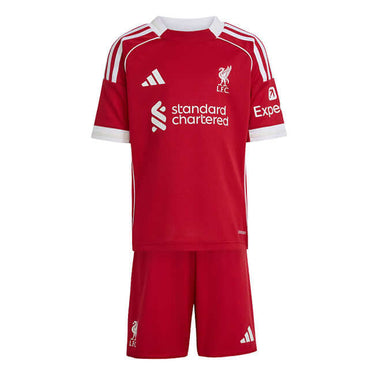 Adidas Kids Liverpool FC 25/26 Home Mini Kit by Adidas - Durable Design with comfort, quality and modern style