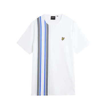 Lyle and Scott Mens Deck Stripe T-Shirt White by Lyle And Scott - Timeless Design with comfort, quality and modern style