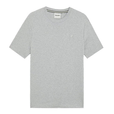 Lyle and Scott Mens Heavyweight Marl T-Shirt Light Grey Marl by Lyle And Scott - Everyday Comfort with comfort, quality and modern style