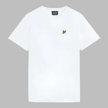 Lyle and Scott Mens Oversized Cotton Crew Neck T-Shirt White by Lyle And Scott - Heritage Style with comfort, quality and modern style