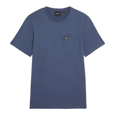 Lyle and Scott Mens Pocket T-Shirt Cool Indigo by Lyle And Scott - Heritage Style with comfort, quality and modern style
