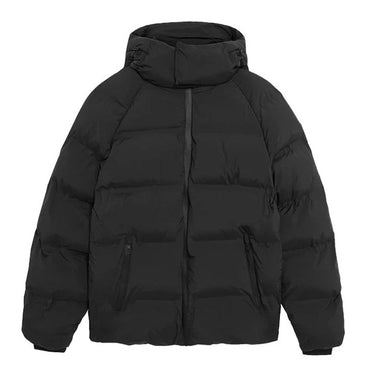 Lyle and Scott Mens Heavyweight Hooded Puffer Jacket Jet Black by Lyle And Scott - Classic Footwear with comfort, quality and modern style