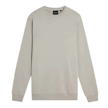 Lyle and Scott Mens Superfine Crew Neck Sweatshirt Willow Grey by Lyle And Scott - Classic Footwear with comfort, quality and modern style