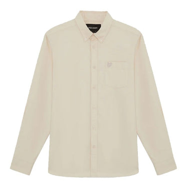 Lyle and Scott Mens Tonal Button Down Oxford Shirt Pink Tint by Lyle And Scott - Everyday Comfort with comfort, quality and modern style