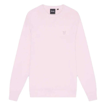 Lyle and Scott Mens Tonal Eagle Crew Neck Sweatshirt Pink Salt by Lyle And Scott - Everyday Comfort with comfort, quality and modern style