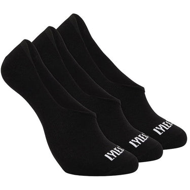 Lyle and Scott Accessories Alec Invisible 3 Pack Socks Black For:Men, Type:Socks