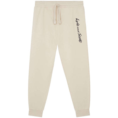 Lyle and Scott Mens Script Embroidery Jogger Viaduct Dark Navy For:Men, Type:Jogging Bottoms