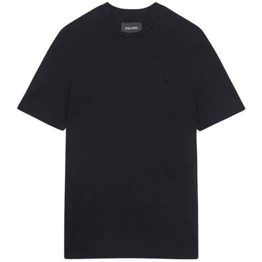 Lyle and Scott Mens Tonal Eagle T Shirt Jet Black For:Men, Type:T-Shirts & Vests