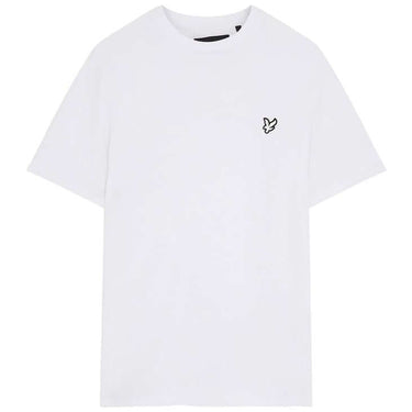 Lyle and Scott Mens Tonal Eagle T Shirt White For:Men, Type:T-Shirts & Vests