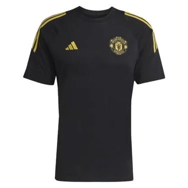 Adidas Mens Manchester United EU Tee Black / Yellow by Adidas - Timeless Design with comfort, quality and modern style