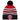 New Era Manchester United Striped Cuff Beanie Black/ Red
