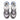 New Balance Trainers Mens 574 Black Cement with Rain Cloud
