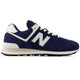 New Balance Trainers Mens 574 Navy with Sea Salt