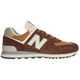 New Balance Trainers Mens 574 Rich Oak with Clay