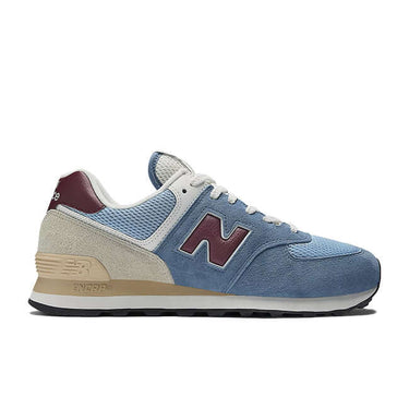 New Balance Trainers Mens 574 Shoreline Blue with Stillwater by New Balance - Durable Design with comfort, quality and modern style