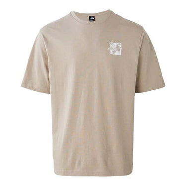 The North Face Mens Connect Relaxed Graphic T-Shirt Mushroom by North Face - Modern Streetwear with comfort, quality and modern style