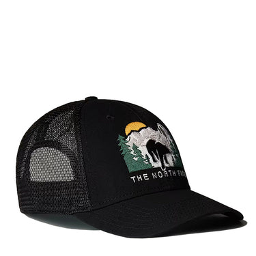 The North Face Accessories Embroidered Mudder Trucker Black / Bear Graphic by North Face - Durable Design with comfort, quality and modern style