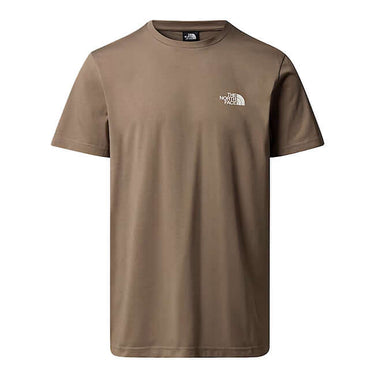 The North Face Mens Simple Dome T Shirt Mocha Brown by North Face - Durable Design with comfort, quality and modern style