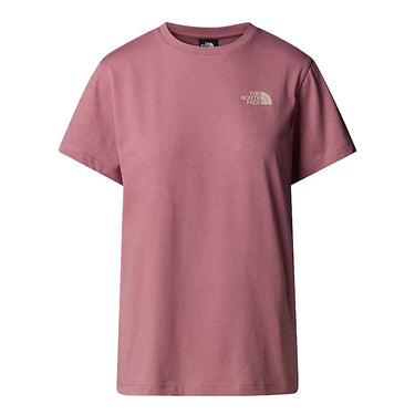 The North Face Womens Relaxed Redbox T-Shirt Nostalgia Rose / Gravel by North Face - Wardrobe Essential with comfort, quality and modern style