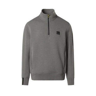 North Sails Piqué Scuba Half-zip Sweatshirt City Grey by North Sails - Heritage Style with comfort, quality and modern style