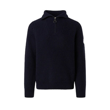 North Sails Archive Trucker Sweater Navy Blue by North Sails - Heritage Style with comfort, quality and modern style
