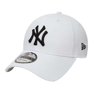 New Era 9FORTY New York Yankees Essential Cap White and Black by New Era - Heritage Style with comfort, quality and modern style