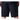 New Era Premium Essential Oversized Shorts Black