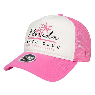 New Era Accessories Womens Foam Front Pink E-Frame Trucker Cap by New Era - Everyday Comfort with comfort, quality and modern style