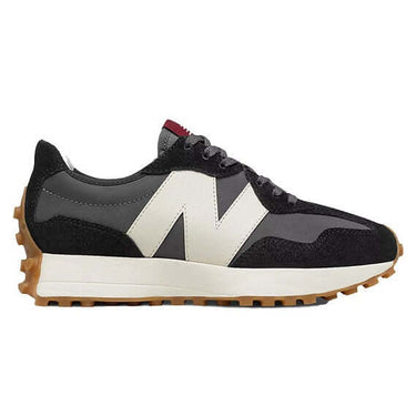 New Balance Trainers Womens 327 Black with Moonbeam by New Balance - Timeless Look with comfort, quality and modern style