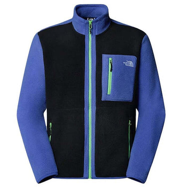 The North Face Mens Yumiori Full Zip Fleece TNF Black-Indigo Plum-Meta Lime by North Face - Timeless Look with comfort, quality and modern style