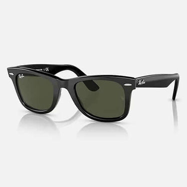 Ray-Ban Sunglasses Original Wayfarer Bio-Based Polished Black / Green by Ray-Ban - Everyday Comfort with comfort, quality and modern style