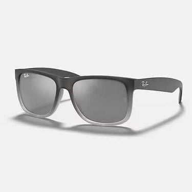 Ray-Ban Sunglasses Justin Classic Matte Grey / Grey Gradient by Ray-Ban - Timeless Look with comfort, quality and modern style