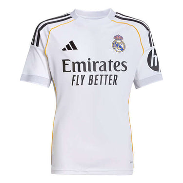 Adidas Kids Real Madrid 25/26 Home Jersey by Adidas - Durable Design with comfort, quality and modern style