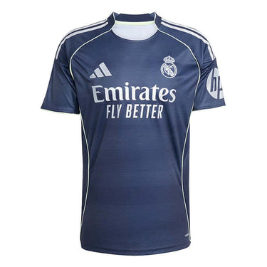 Adidas Mens Real Madrid 25/26 Away Jersey by Adidas - Heritage Style with comfort, quality and modern style