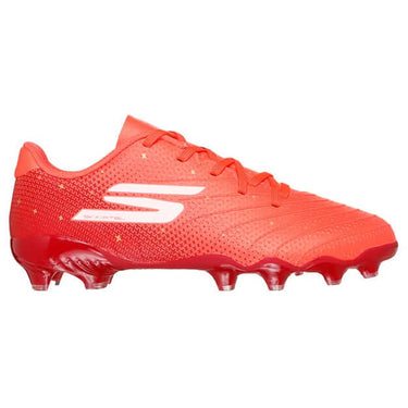 Skechers Football Junior HK Player Edition SKX_ 1.5 Jr Youth FG Coral by Skechers - Heritage Style with comfort, quality and modern style
