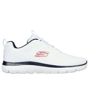Skechers Trainers Mens Summits - Torre White / Navy by Skechers - Durable Design with comfort, quality and modern style
