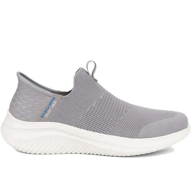 Skechers Trainers Mens Slip Ins Ultra Flex 3.0 - Smooth Step Grey by Skechers - Durable Design with comfort, quality and modern style