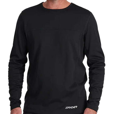 Spyder Mens Charger Crew Black For:Men, Type:Ski Clothing, Type:Sweatshirts