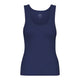 Colorful Standard Womens Organic Rib Tank Top - Marine Blue