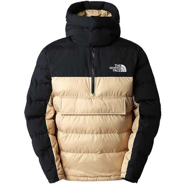 The North Face Mens Himalayan Insulated Anorak Khaki Stone For:Men, Type:Jackets & Coats