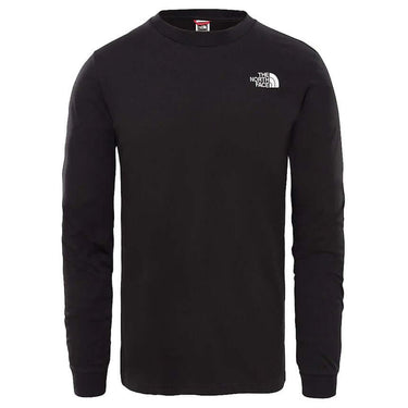 The North Face Mens Long Sleeve Simple Dome T Shirt Black For:Men, Type:T-Shirts & Vests