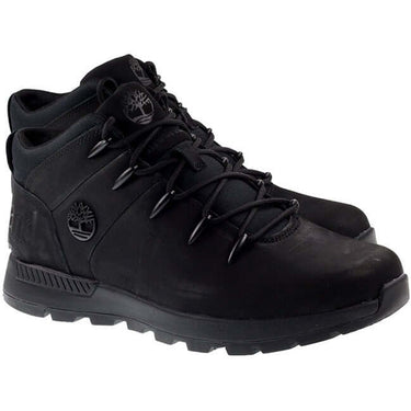 Timberland Boots Mens Sprint Trekker Mid Blackout Nubuck For:Men, Type:Boots & Shoes