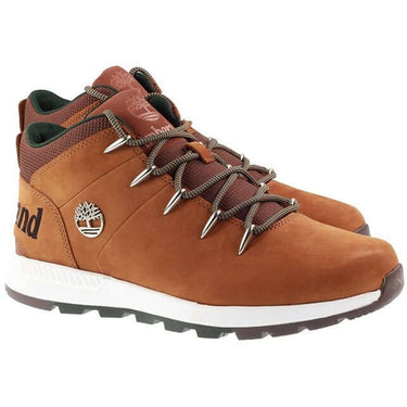 Timberland Boots Mens Sprint Trekker Mid Rust Nubuck For:Men, Type:Boots & Shoes