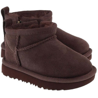 Ugg Boots Infant Classic Ultra Mini Burnt Cedar For:Girls, For:Kids, Type:Shoes - Infant Age 1 - 5