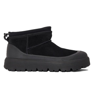 Ugg Boots Men's Classic Ultra Mini Weather Hybrid Boot Black by Ugg - Durable Design with comfort, quality and modern style
