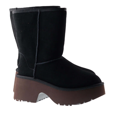 Ugg Boots Womens Classic Short New Heights Boot Black by Ugg - Timeless Look with comfort, quality and modern style