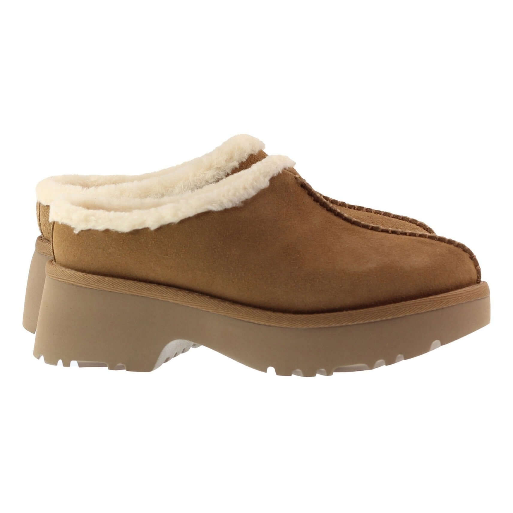 Ugg Boots Womens New Heights Cozy Clog Chestnut